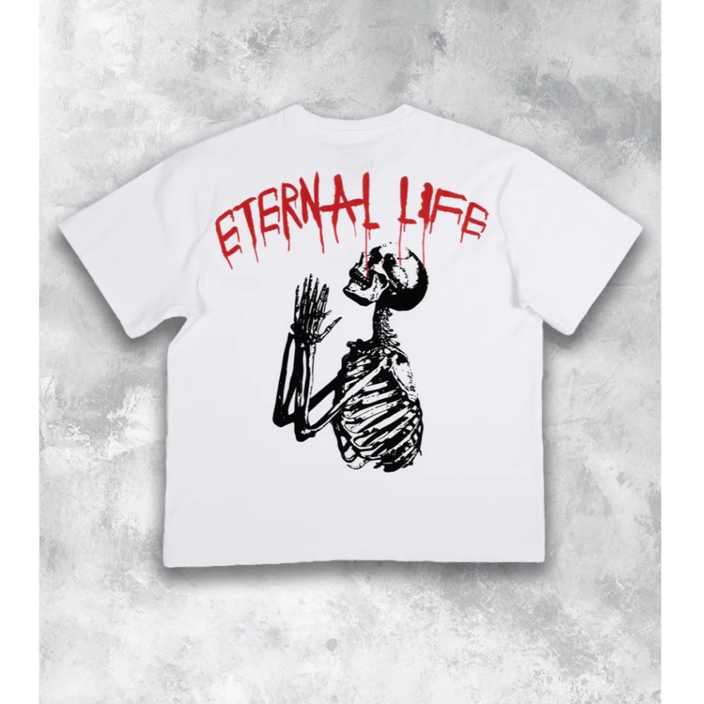 RawGear Eternal Life White Shirt L